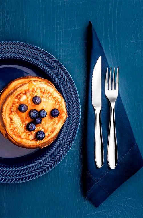 Faqueiro Bellagio Aço Inoxidável 24 Peças