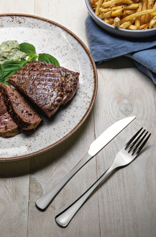 Faqueiro Havana em Aço Inox com Facas para Churrasco 36 Peças