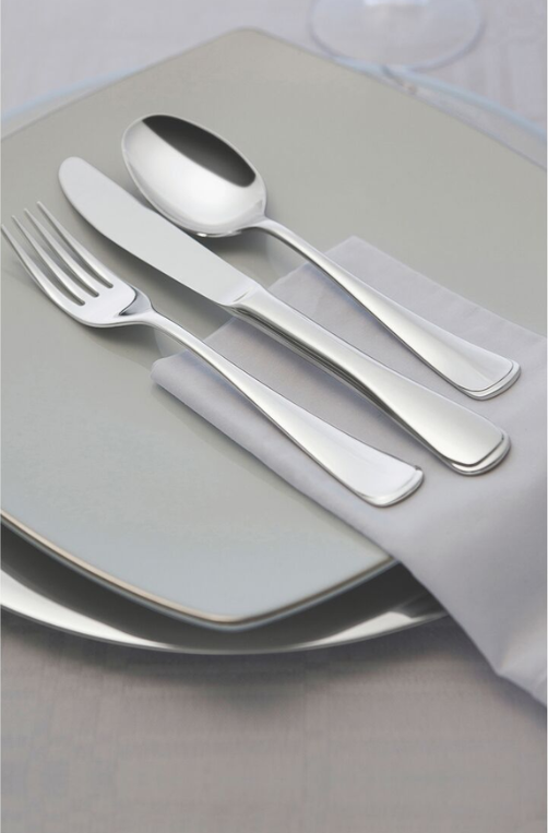 Faqueiro Mônaco em Aço Inox 101 Peças