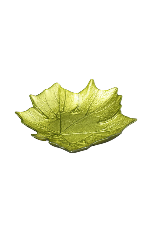 Folha Decorativa Dekor Fall Verde 28 cm