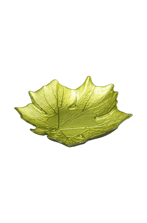 Folha Decorativa Dekor Fall Verde 28 cm