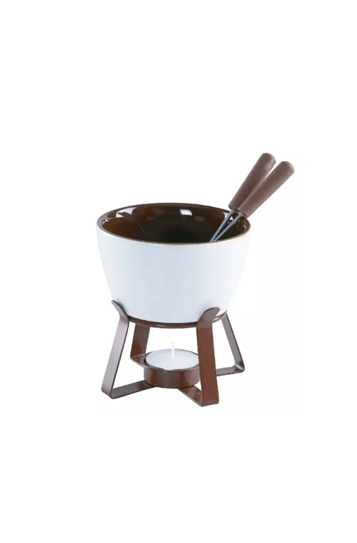 Jogo de Fondue Binche em Cerâmica 5 Peças