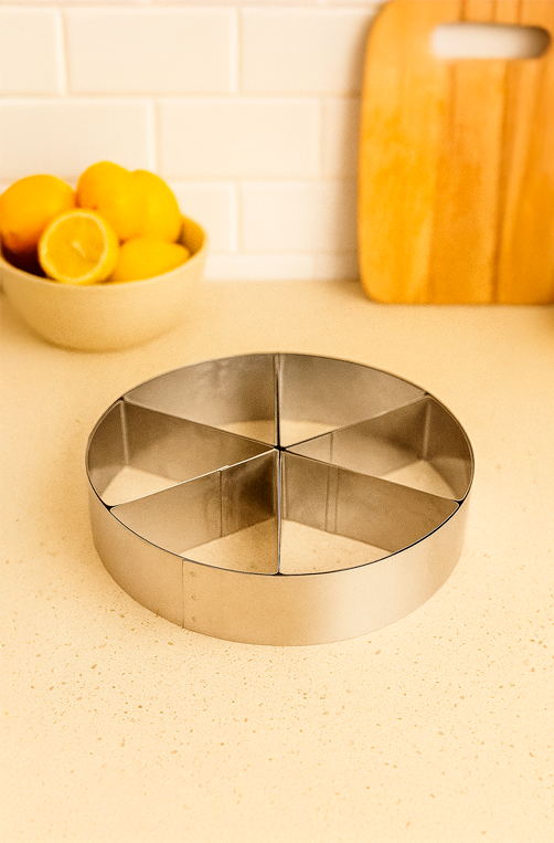 Conjunto de Formas para Tortas e Bolos em Aço Inox
