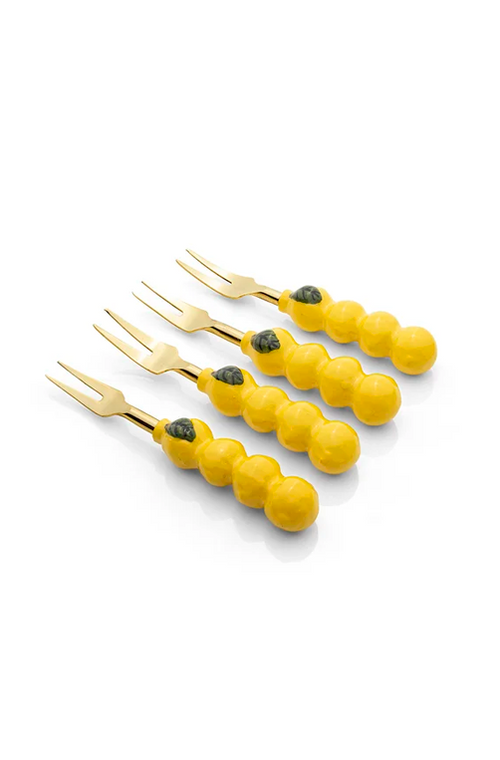 Conjunto de Talheres para Aperitivo 4 Peças Garbo Siciliano