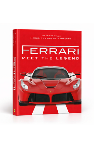 Livro Decorativo Ferrari: Meet the Legend