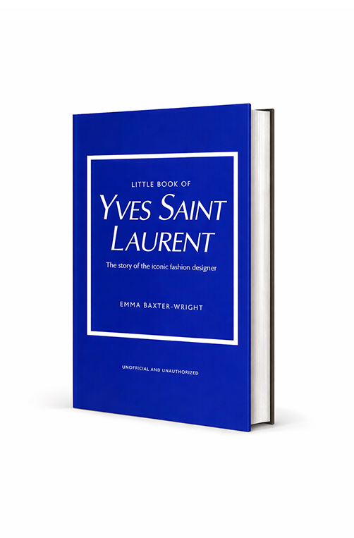 Livro Decorativo Yves Saint Laurent em Capa Dura