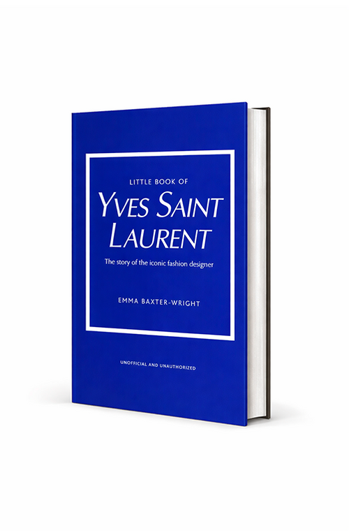 Livro Decorativo Yves Saint Laurent em Capa Dura