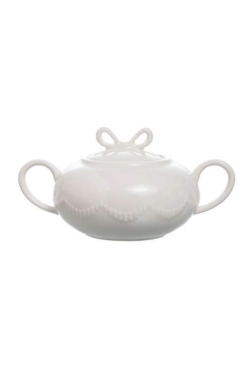 Açucareiro Lacet em New Bone China Branco 250ml