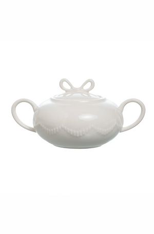 Açucareiro Lacet em New Bone China Branco 250ml