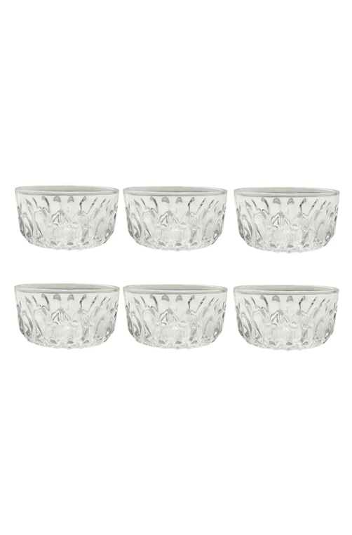 Jogo de Bowl Zarin de Vidro 165ml 6 Peças