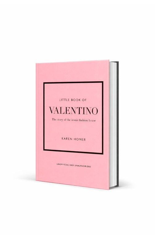 Livro Decorativo Valentino em Capa Dura
