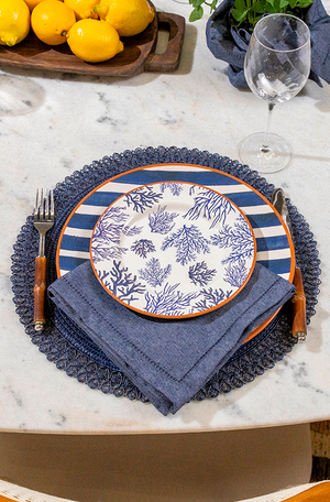 Jogo Americano Lace Marinho Avulso