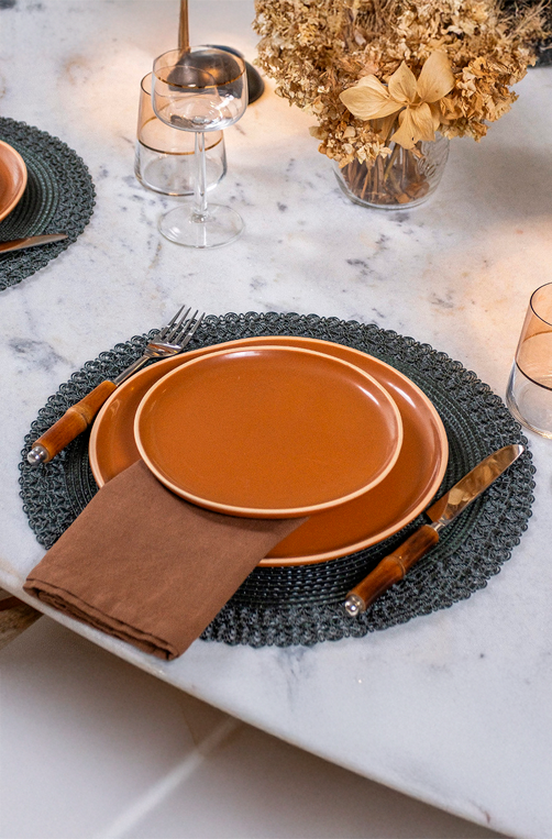 Jogo Americano Lace Musgo Avulso