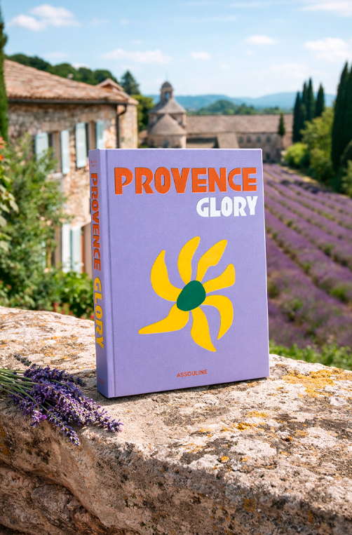 Livro Decorativo Provence Glory Capa Dura