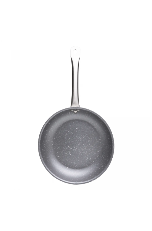 Frigideira Wok de Indução Prime Cook 28cm Cinza com Revestimento Antiaderente