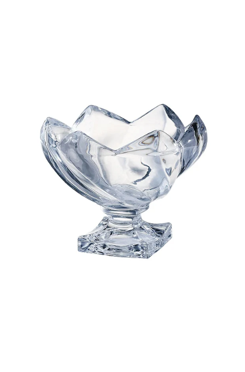 Fruteira de Vidro Clássica com Pé 24,7cm