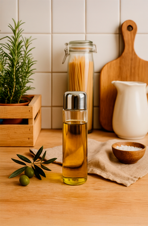 Porta Vinagre ou Azeite em Vidro