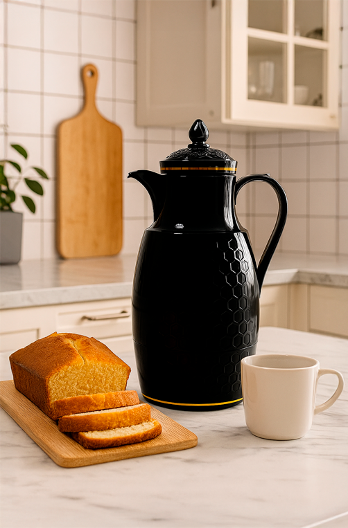 Garrafa Térmica Favo em Polipropileno 1 Litro