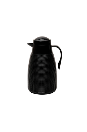 Garrafa Térmica Rattan 400ml Preto Plástico