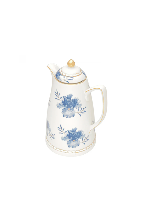 Garrafa Térmica de Porcelana Floral 900ml