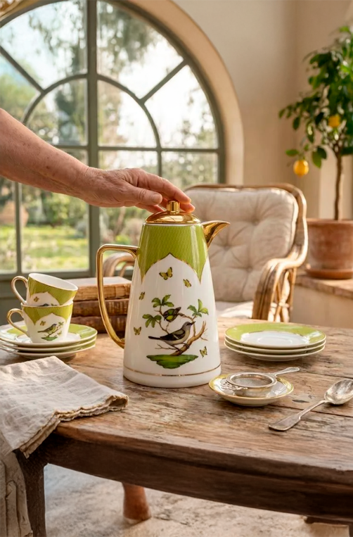 Garrafa Térmica Giardino em Porcelana 1L