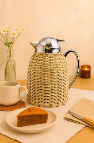 Garrafa Termica Fance em Rattan 950ml