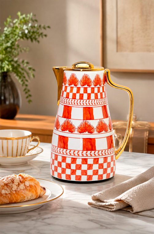 Garrafa Térmica Carnaúba Trama Porcelana 700ml