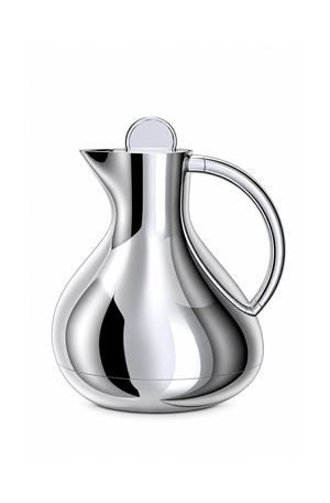 Garrafa Térmica Milano Cromo com Ampola de Vidro 600ml