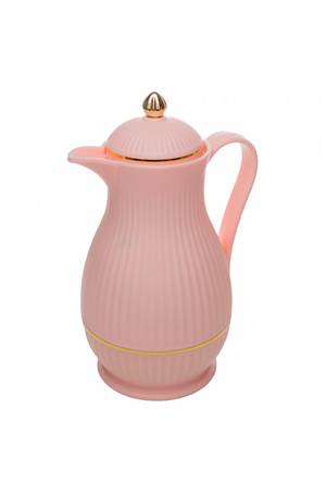 Garrafa Térmica Baronesa 1L Rosa Plástico