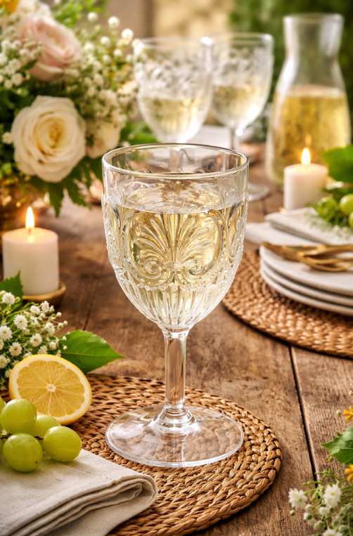 Taça de Acrílico Goblet Royal 490ml