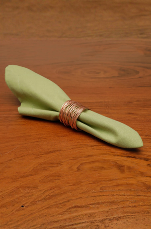 Conjunto 2 Guardanapos de Algodão Verde Claro 40cm