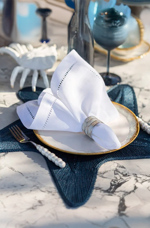 Guardanapo Desiree Branco 4 Peças