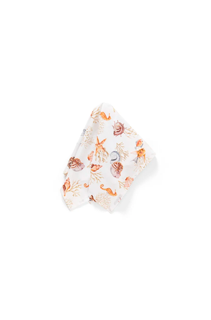 Guardanapo Home 45X45cm Estampado Marine 4 Peças