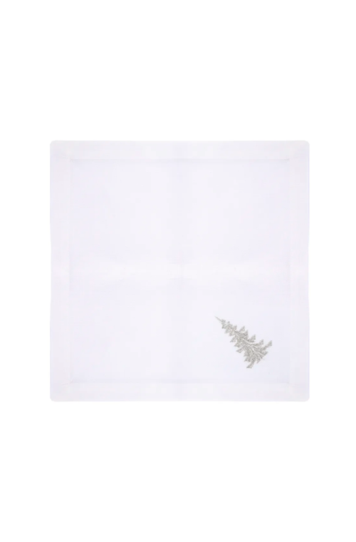 Guardanapo Natalino com Árvore Branco