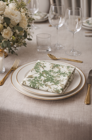 Conjunto de Guardanapos Leef em Algodão 2 Peças
