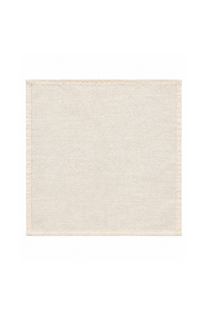 Guardanapo Natalino Liso Off White em Linho Avulso