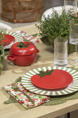 Conjunto de Guardanapos Home Pomodoro 4 Peças