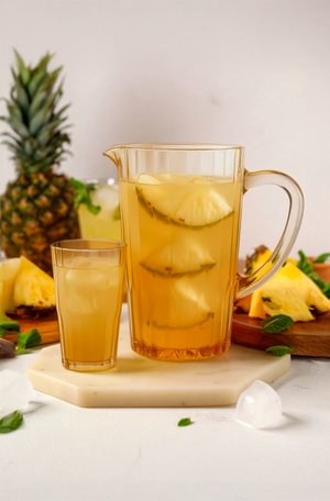 Conjunto de Jarra 1,2L e Copos de Vidro 470ml