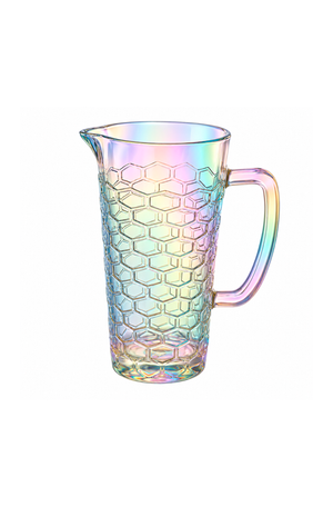 Jarra Bee Rainbow em Vidro 1,2 L