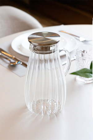 Jarra de Vidro Borossilicato com Tampa Classic 1,75L