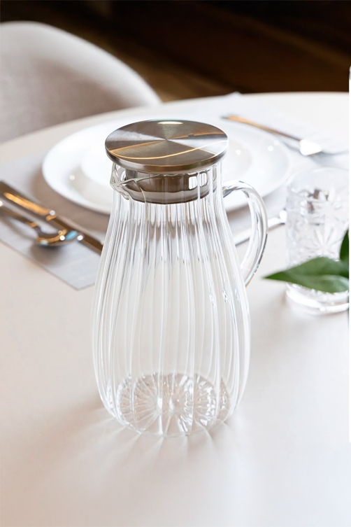 Jarra de Vidro Borossilicato com Tampa Classic 1,75L