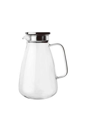 Jarra Twinkle em Vidro Borossilicato com Tampa em Aço Inox 2,7L