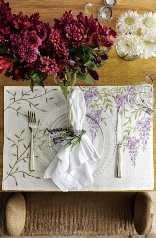 Jogo Americano Fiori Di Glicine