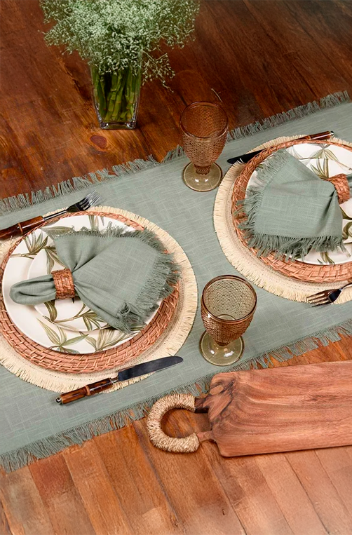 Jogo Americano Avulso Lana Palha