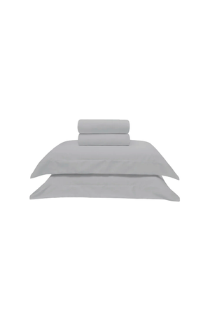 Jogo de Cama Casal 300 Fios Living Art Cinza