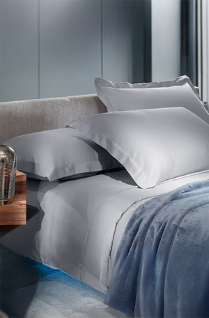 Jogo de Cama Casal 300 Fios Living Art Cinza