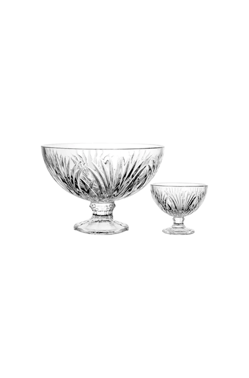 Conjunto de Sobremesa Dernier 7 Peças em Vidro