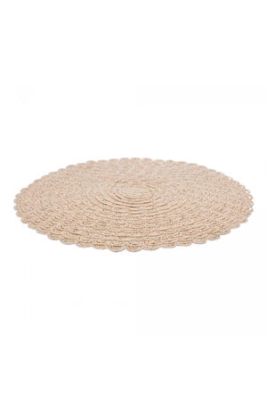 Jogo Americano de Papel Pétala Bege 38cm