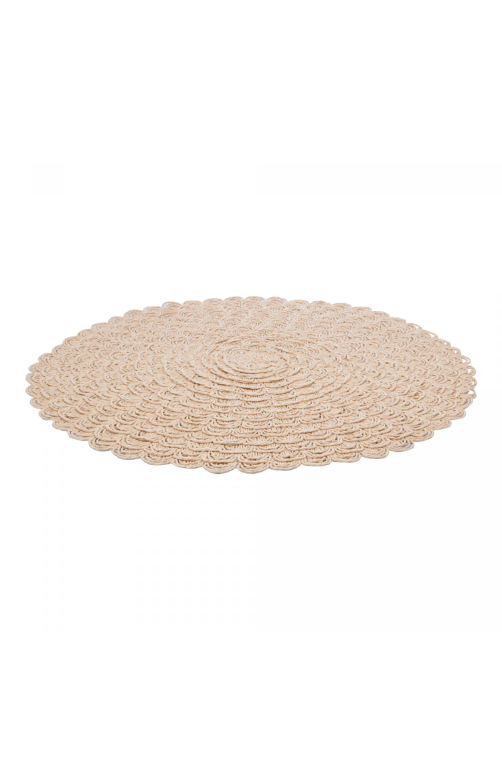 Jogo Americano de Papel Pétala Bege 38cm