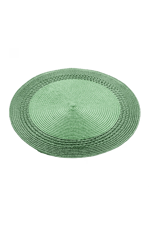 Jogo Americano de Polipropileno Verde 38cm